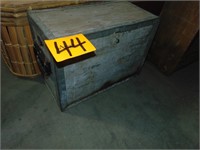 Vintage/Antique Metal and Wood Box