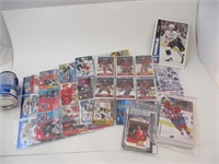 Lot de cartes de hockey + inserts