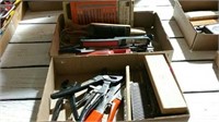 Brushes, pliers and miscellaneous tools