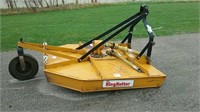 King Kutter 5 ' 3 point PTO driven point mower