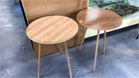 2 Round Side Tables