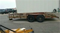 16'  tandem axle trailer 6' 5" wide.