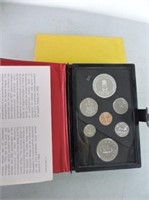 1952 - 1977 proof set with case & sleeve