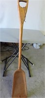 Early one piece carved grain shovel