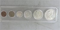 1867 - 1967 coin set one cent to one dollar
