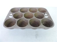 Cast iron muffin tray