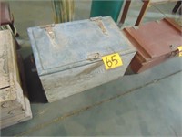 Vintage/Antique Wood and Metal Box