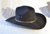 Never worn Black Cowboy Hat Sz 7.5