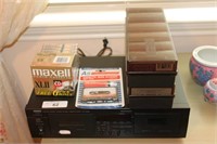 Vintage Yamaha Dual Cassette Player