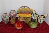 Selection of Decorative Items Includes