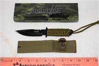 MILITARY STYLE SURVIVAL KNIFE ! B-4