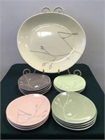 2 16" Platters and 14 Dessert or Salad Plates &