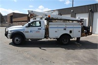 2013 Ram 5500HD with Altec AT37G bucket