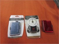 Luggage Scale & Aluminum Wallets