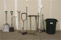 Assorted Yard and Hand Tools