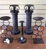 (5) Candle Holders