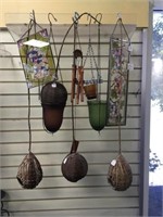 Bird Houses, Wind Chime, Stained Glass Decor