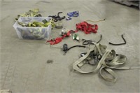 Assorted Ratchet Straps and Bungee Cords