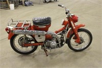 Honda 1966 90 Trail Dirt Bike, Ran Last Year