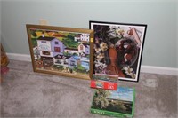 JIGSAW PUZZLES AND FRAMED PUZZLES