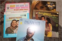 5 VINYL ALBUMS PAVAROTTI, HERB ALPERT, SOUTH