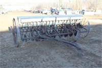 10FT Grain Drill on Steel Wheels