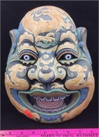 Ceramic Oriental Wall Hanging