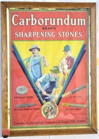 Carborundum Sharpening Stone Sign