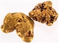 Coin Genuine Natural Gold Nuggets 2.3 Grams