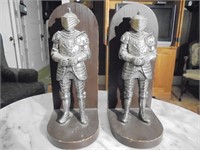 Set of Knight Book Ends