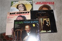 5 VINYL ALBUMS 2 FRANK SINATRA AND 3 RAY CONIFF