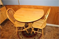 DINETTE SET: TABLE AND 2 CHAIRS