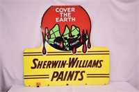 Sherwin-Williams Porcelain Sign