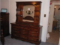 Dresser with Mirror