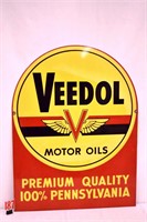 Veedol Oil Tombstone Sign