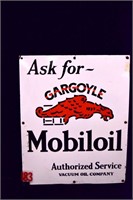 Mobiloil Gargoyle Sign