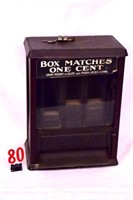 Coin-Op match dispenser