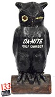 DA-NITE Golf Course Paper Mache' light
