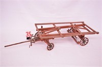 Hand made hay wagon