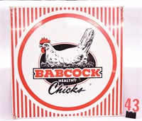 "Babcock" Chicks sign