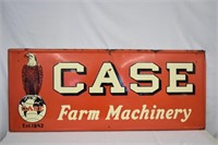 Case "Farm Machinery" sign