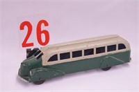 1930's bus made by Metal masters 7 1/4" long