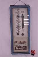 Thermometer advertising "Seiller's" Curlee Clothes