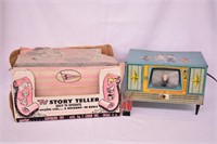 "Mouseketeer" tv story teller toy w/original box