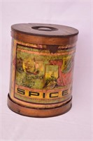 Spice bin "A.C.Fitzpatrick & CO."