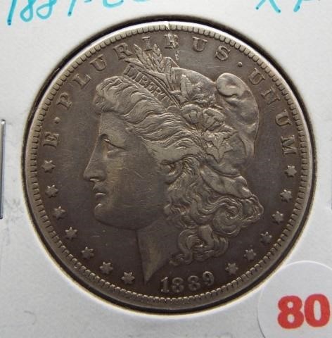 1889-CC Morgan Silver $1 (Front)