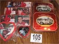 Russel stover "Elvis" candy tins  (7 pieces)