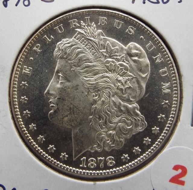 1878-S Morgan Silver $1 (Front)