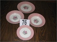 4 pieces Norway Rose china