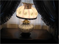 Blue Gone With The Wind Style Lamp